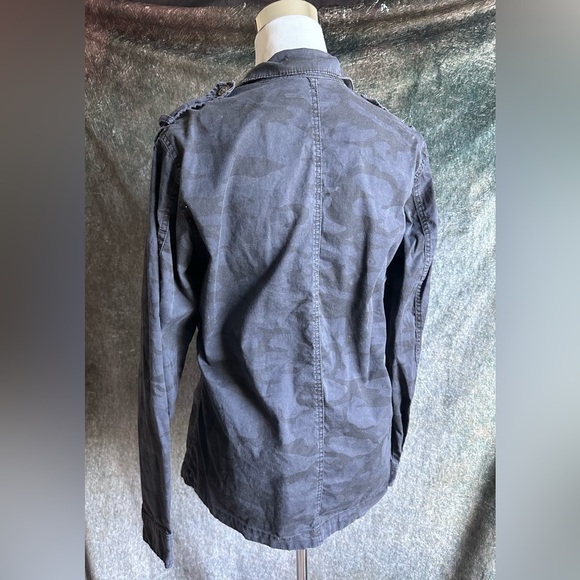 Cargo Utility Front Zip Lightweight Jacket - Picture 4 of 5